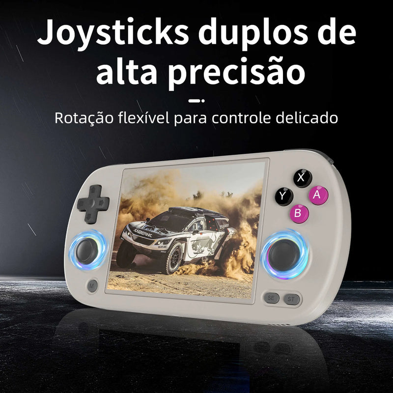 ANBERNIC RG40XX H Console De Jogo Portátil 4.0 Polegadas Suporte De Joystick De Tela IPS 5g WiFi Bluetooth RGB Iluminação Retro Vídeo Game