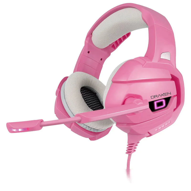 Fone Gamer Headset Draxen DN103 Pink